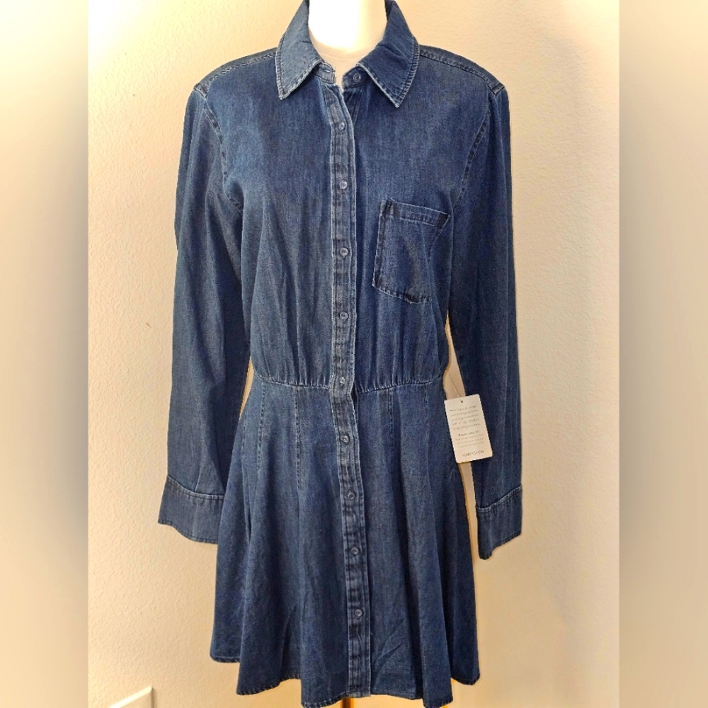 Lush NWT denim dress, Size XL